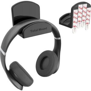 Headphone Hanger – Includes Removable Adhesive Strips for Easy,